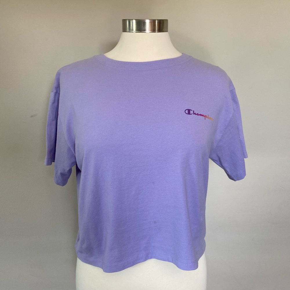 Champion Cropped Tee Size S